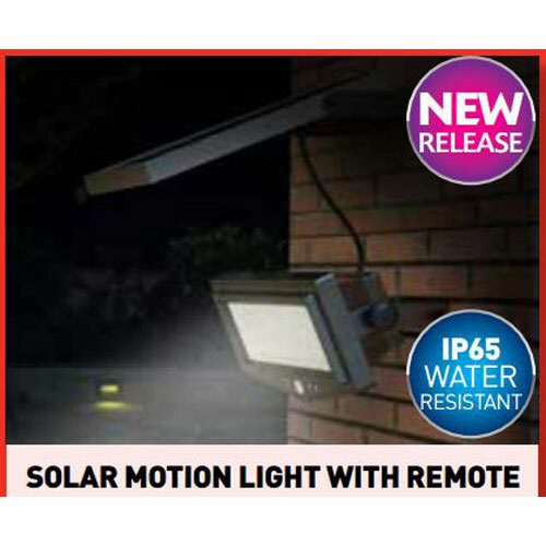 Solar Motion Light with Remote