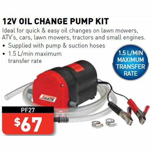Oil Change Pump Kit