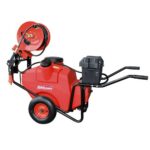 Silvan 100 Litre 12 Volt Rechargeable Wheelbarrow Sprayer